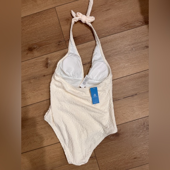 Cupshe Plunge Halter Cutout One Piece Swimsuit size Small - Picture 4 of 6